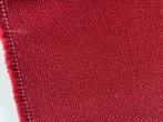 De Ploeg Varano; rood; vintage meubelstof; rood, Wol, 120 cm of meer, Ophalen of Verzenden, Rood