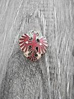 Emaille Oostenrijk Tirol State Soat of Arms Red Eagle Broche, Verzamelen, Speldjes, Pins en Buttons, Ophalen of Verzenden, Gebruikt