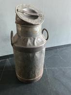 Oude melkbus met filter en deksel, Ophalen of Verzenden