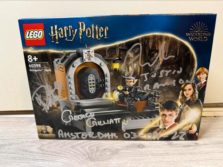 LEGO H. Potter 40598: Gringgotts Vault *GESIGNEERD & SEALED*, Kinderen en Baby's, Speelgoed | Duplo en Lego, Nieuw, Lego, Complete set