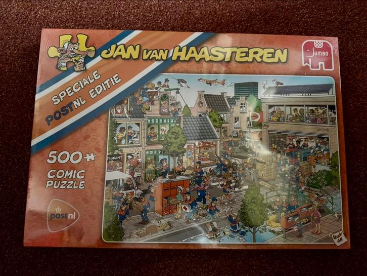 Jan van Haasteren puzzel speciale PostNL editie 500 stukjes, Hobby en Vrije tijd, Denksport en Puzzels, Zo goed als nieuw, Legpuzzel