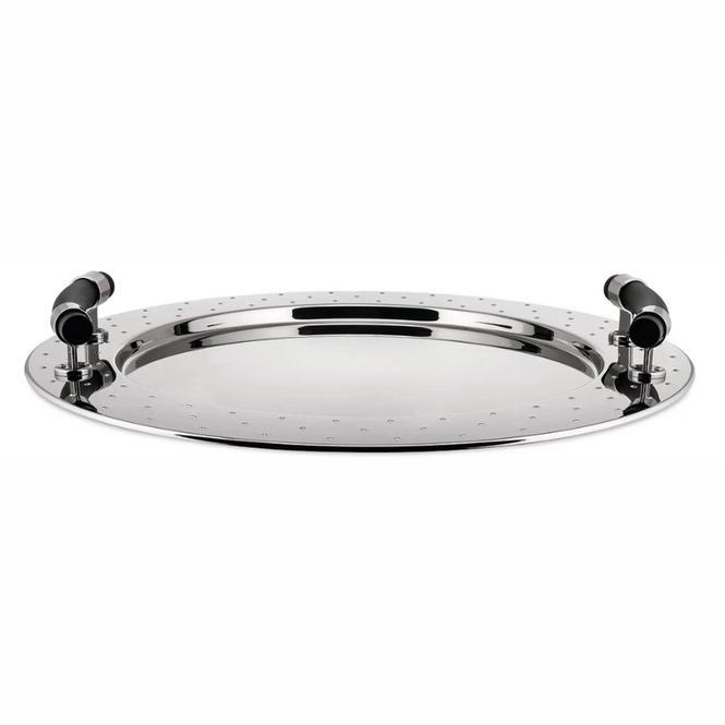 Alessi Michael Graves Dienblad, Huis en Inrichting, Woonaccessoires | Dienbladen, Zo goed als nieuw, Metaal, Rond, Verzenden