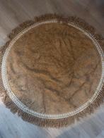 Tapis Petit okergeel vloerkleed, Huis en Inrichting, Stoffering | Tapijten en Kleden, Ophalen, Gebruikt, Rond, Overige kleuren