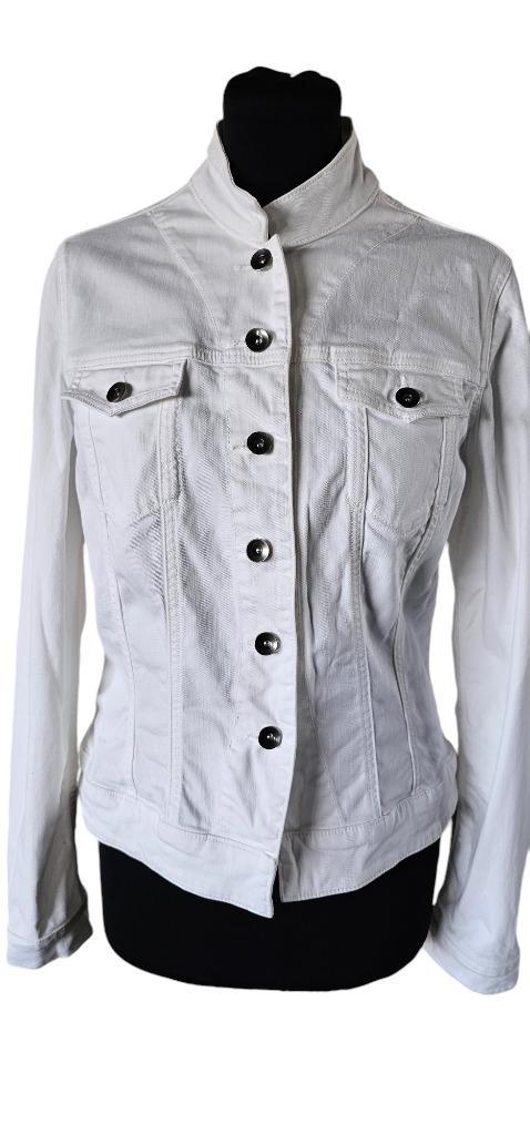 witte jacket / blouse van Purdey maat 38 (7923), Kleding | Dames, Jasjes, Kostuums en Pakken, Jasje, Maat 38/40 (M), Wit, Verzenden