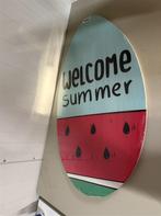 Houten bord - summer Welcome -, Ophalen of Verzenden, Nieuw