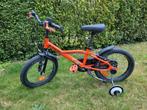 Leuke B'TWIN kinderfiets, afneembare zijwieltjes 16 inch, Ophalen, Staal, BTWIN, 16 tot 20 inch