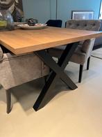- SERA COLLECTIE - Oak tafel, Ophalen, Eikenhout, 50 tot 100 cm, Rechthoekig