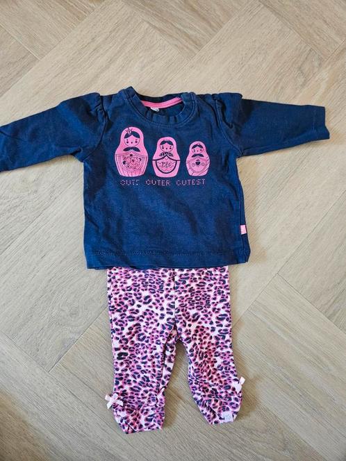 Leuk setje quapi maat 50 - 56, Kinderen en Baby's, Babykleding | Maat 56, Gebruikt, Meisje, Setje, Ophalen of Verzenden