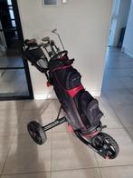 Adams Golfset Tas met Clicgear Golftrolley, Ophalen