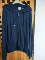 Donkerblauw sweatvest van Nike maat M, Nike, Zo goed als nieuw, Verzenden, Maat 48/50 (M)