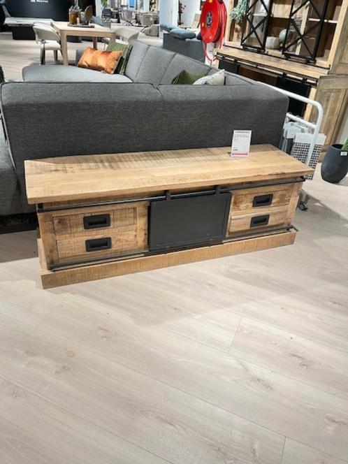 Tv meubel Boulder Showmodel, Huis en Inrichting, Kasten | Televisiemeubels, Nieuw, Minder dan 100 cm, 150 tot 200 cm, 25 tot 50 cm