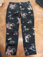 Zara satijnen broek pantalon bloemen maat 36, Ophalen of Verzenden, Zo goed als nieuw, Maat 36 (S), Lang
