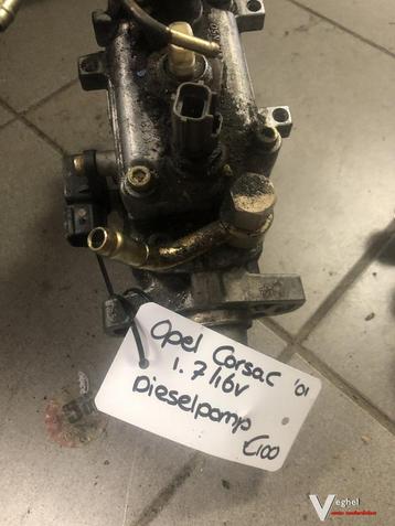 Opel corsa C dieselpomp 1.7 bwjr 2001 beschikbaar voor biedingen