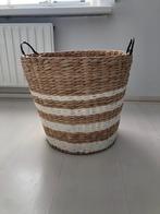 Rieten Mand doorsnede 40 cm, Ophalen, Zo goed als nieuw, Rond, Riet