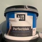 Karwei Perfectdek Muurverf Wit 2.5L, Doe-het-zelf en Verbouw, Verf, Beits en Lak, Ophalen, Wit, Nieuw, Verf