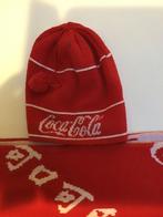 Coca cola muts en sjaal, Muts, Ophalen of Verzenden, Zo goed als nieuw