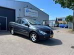 Ssangyong Actyon Sports 2.0L Xdi| Pick-up| Euro5|AIRCO|APK:1, Auto's, SsangYong, Gebruikt, Stoelverwarming, Zwart, Origineel Nederlands