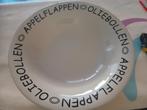 Oliebollen/appelflappen schaal 32 cm, Huis en Inrichting, Keuken | Servies, Ophalen, Gebruikt, Overige stijlen, Schaal of Schalen