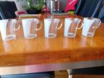 5 SENSEO glazen koffie thee kopjes /DOUWE EGBERTS kopje/glas, Ophalen of Verzenden, Overige stijlen, Kop(pen) en/of Schotel(s)