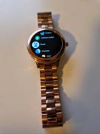 Fossil Q Venture Smartwatch - rosé goud, Zwart, Fossil, Ophalen of Verzenden, Zo goed als nieuw