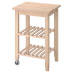 Ikea houten hakblok BEKVÄM Roltafel, berken, 58x50 cm, Huis en Inrichting, Keuken | Keukenelementen, Ophalen, Zo goed als nieuw