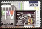 612 Australië 2025 50 Years Colour TV s/a, Verzenden, Gestempeld