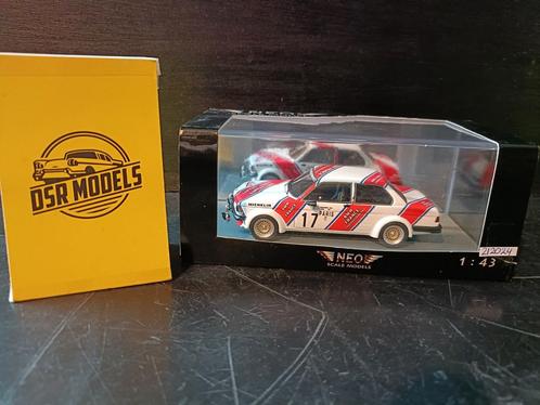 1:43 BMW 320I France Monte Carlo Rally, Hobby en Vrije tijd, Modelauto's | 1:43, Nieuw, Auto, Overige merken, Ophalen of Verzenden