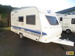 Hobby De Luxe 400 SF, Caravans en Kamperen, Overige typen, Hobby, Treinzit, Tot en met 4