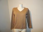 Pauw Amsterdam camel kleur trui deels merino wol M
