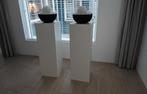zuil / pilaar / planten standaard  2 stuks wit, Ophalen, Zo goed als nieuw