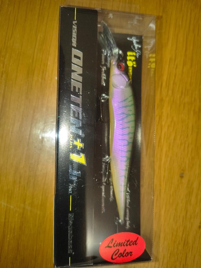 Megabass oneten jr plus 1 limited color usa, Watersport en Boten, Hengelsport | Roofvissen, Ophalen of Verzenden, Nieuw, Overige typen