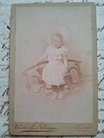 Kabinet foto antiek, Ophalen of Verzenden, Voor 1940, Gebruikt, Kind