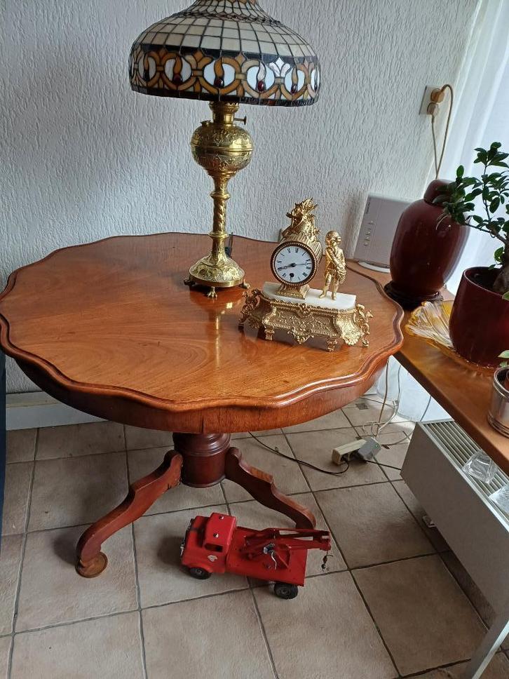 Antieke Willem II eettafel, Antiek en Kunst, Antiek | Meubels | Tafels, Ophalen