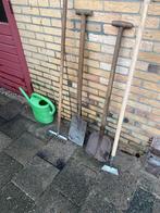 Tuinspullen: Scheppen, Schoffel, Hark, Gieter, Tuin en Terras, Ophalen, Gebruikt, Schop