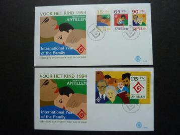 Nederlandse Antillen - 60 1e dag enveloppen beschikbaar voor biedingen