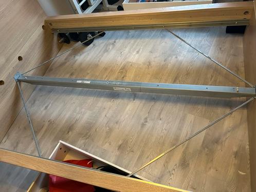 Ikea Malm bed 140x200, Huis en Inrichting, Slaapkamer | Bedden, Gebruikt, Tweepersoons, 140 cm, 200 cm, Overige materialen, Wit