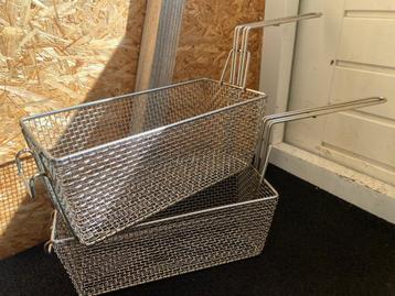 2x Florigo frituurmand Horeca bakwand / friteuse / frituur beschikbaar voor biedingen