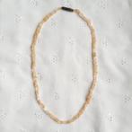 Vintage citrien ketting, Overige materialen, Verzenden, Geel, Zo goed als nieuw