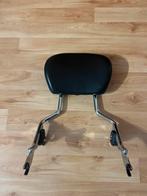 Harley davidson touring sissybar chrome zwart leder, Ophalen of Verzenden, Zo goed als nieuw