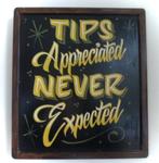 Handgeschilderd tekstbord / schilderij / tattoo / mancave, Huis en Inrichting, Ophalen of Verzenden, Nieuw