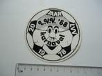 sticker oud LVV'58 carnaval oeteldonk den bosch 1979 retro, Verzenden, Zo goed als nieuw, Bedrijf of Vereniging