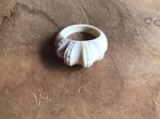 Brocante benen ring,brocante ring,vintage ring, Ophalen, Zo goed als nieuw, Zilver, Dame