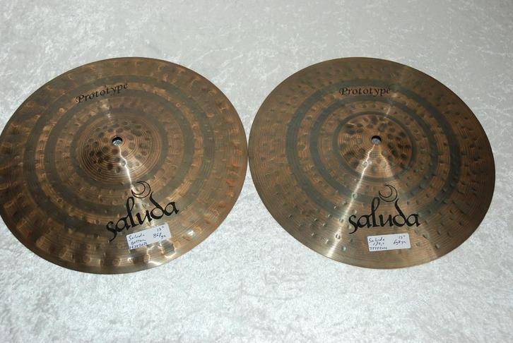Saluda Prototype serie, USA 698/867gr 13 inch  <25252022>, Muziek en Instrumenten, Instrumenten | Onderdelen, Gebruikt, Drums of Percussie