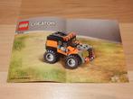 Lego Creator boekje – Landrover – 31043., Ophalen of Verzenden, Gebruikt, Lego