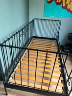 Ikea ijzeren eenpersoonsbed met lattenbodem, Huis en Inrichting, Slaapkamer | Bedden, Ophalen, Gebruikt, 90 cm, Eenpersoons