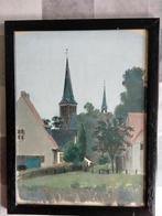 Aquarel Pieter den Besten, s'Heerenberg, Antiek en Kunst, Ophalen of Verzenden