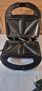 Sandwich tosti maker contact-grill zwart, Huis en Inrichting, Ophalen of Verzenden, Zo goed als nieuw