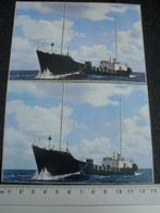 2x sticker schip veronica zender piraat vintage, Verzenden, Zo goed als nieuw, Film, Tv of Omroep