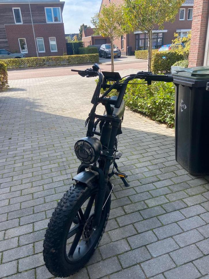 Fatbike v20 - Stoere E-bike!, Fietsen en Brommers, Elektrische fietsen, Zo goed als nieuw, Overige merken, 55 tot 59 cm, 30 tot 50 km per accu