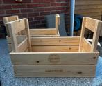 Krat, 2 stuks, hout, stevig, groot, Ophalen, 100 cm of meer, 60 cm of meer, Zo goed als nieuw